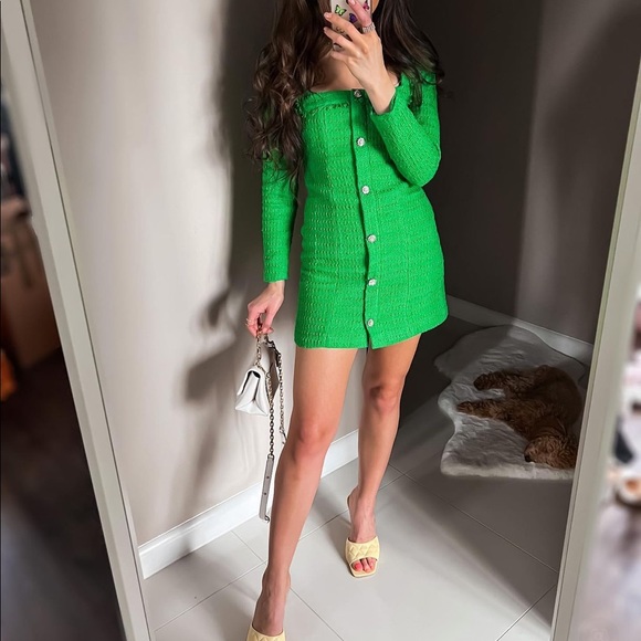 Flash sale🔥Zara tweed dress bloggers fav - Picture 9 of 16